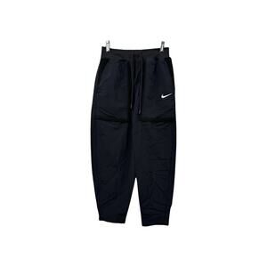 Nike Jogger Pants Womens Small Black Sherpa Pocket Fleece Lined MSRP $80